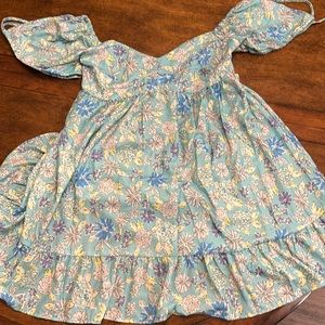 New dress ordered by mistake for daughter. Unable to return. Never been worn.